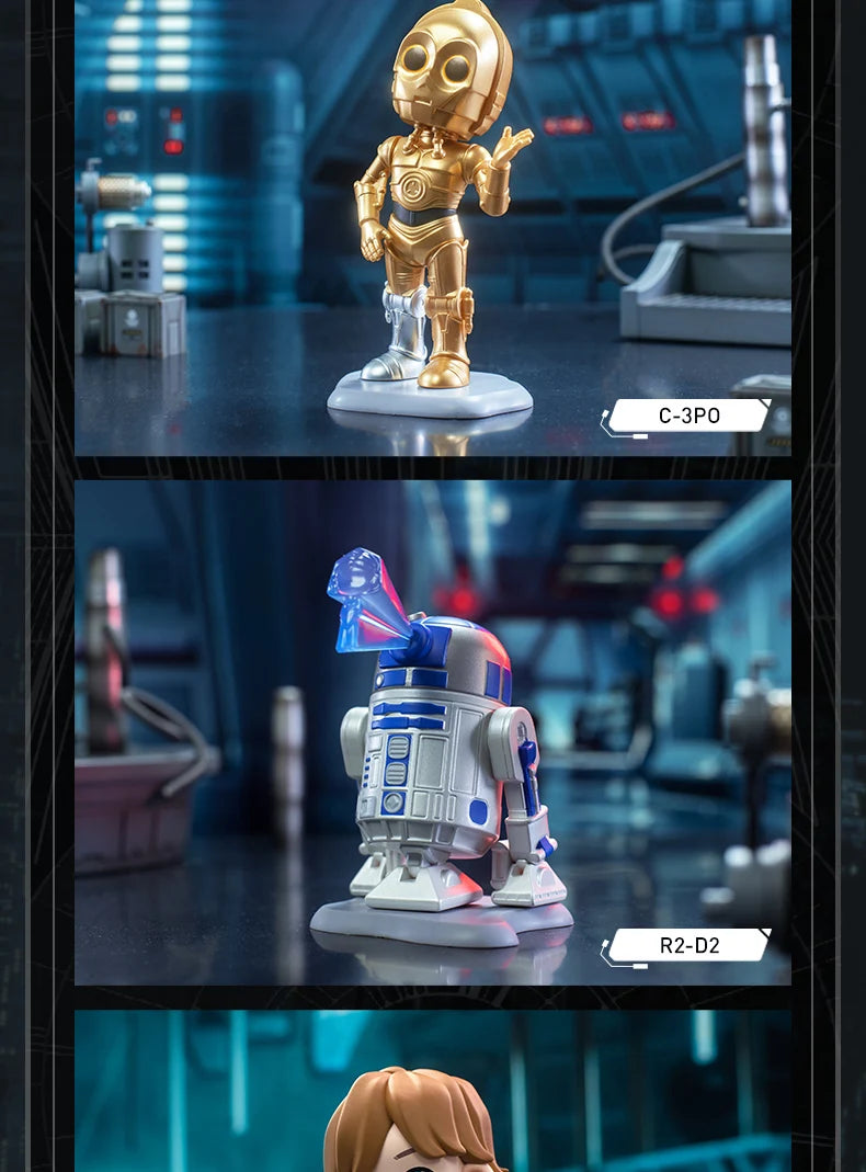 POP MART Star Wars série boîte aveugle devinez sac boîte mystère jouets poupée mignon Anime Figure ornements cadeau by LSDLBoutique.ch