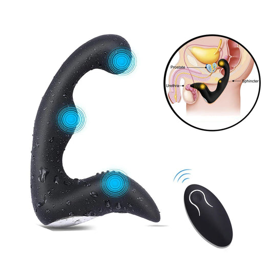 Vibromasseur Anal Télécommandé – 9 Modes de Vibration