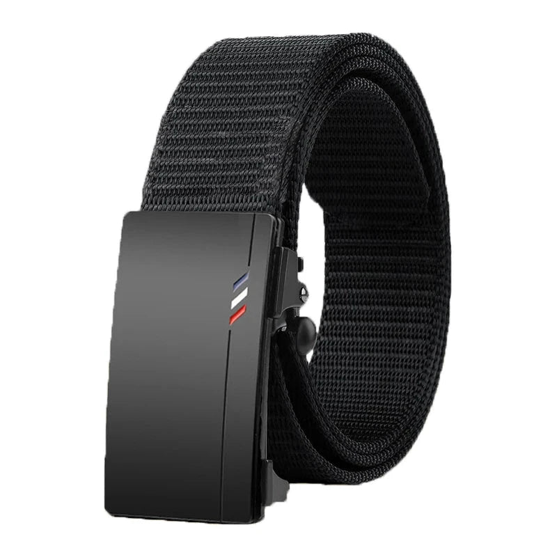 Ceinture homme nylon boucle automatique 3,4 cm - LSDLBoutique