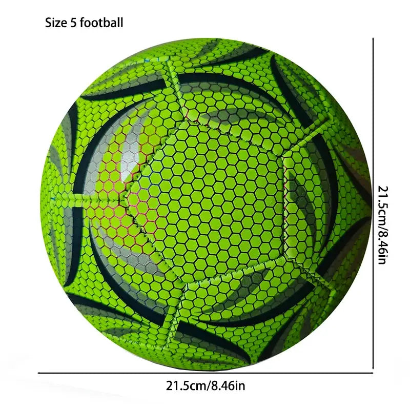 Ballon de football brillant – Taille 5 – Glowing Soccer