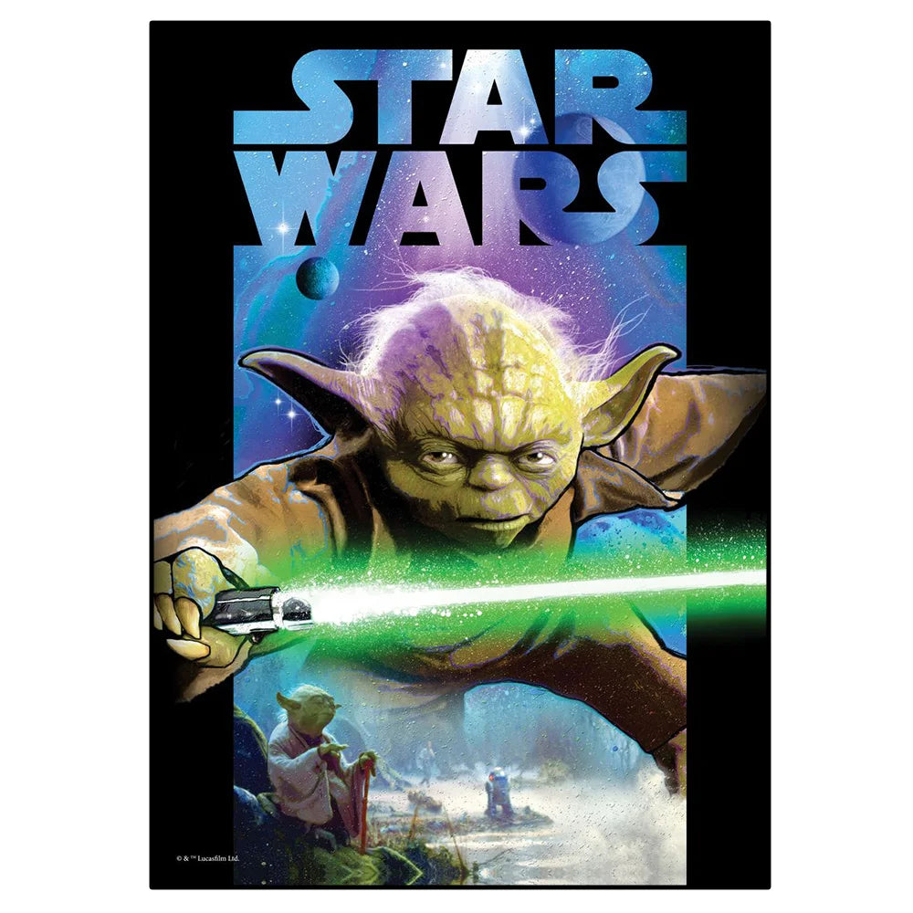 MINISO Poster Canvas Star Wars Dark Vador Et Yoda Sans Cadre Imprimé Sur Toile Premium Encres Résistantes À L Eau by LSDLBoutique.ch