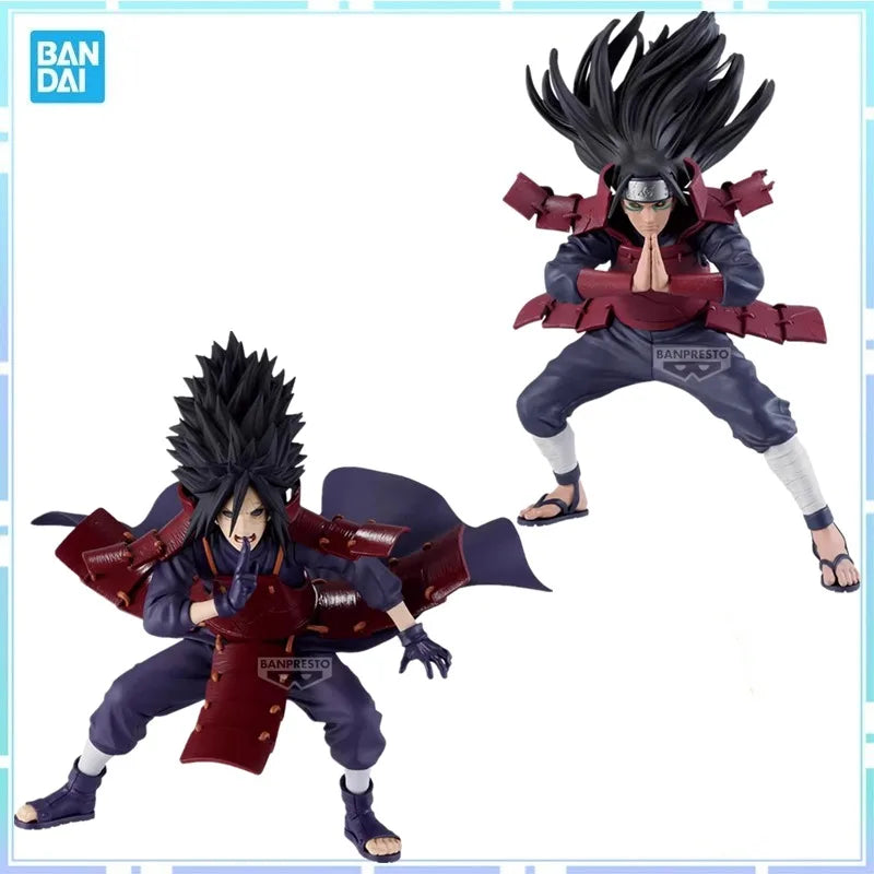 Bandai Original BANPRESTO Anime NARUTO Uchiha Madara Senju Tobirama VIBRATION STARS-SENJU HASHIRAMA PVC Action Figure Model Toys