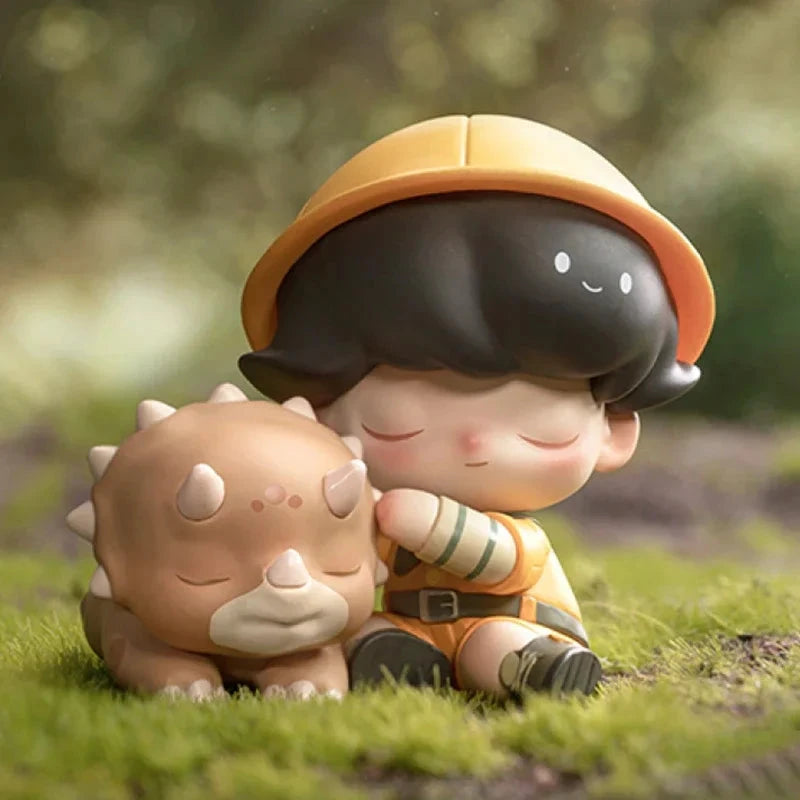 POP MART Dimoo Jurassic World Grüne PVC-Figur 8cm