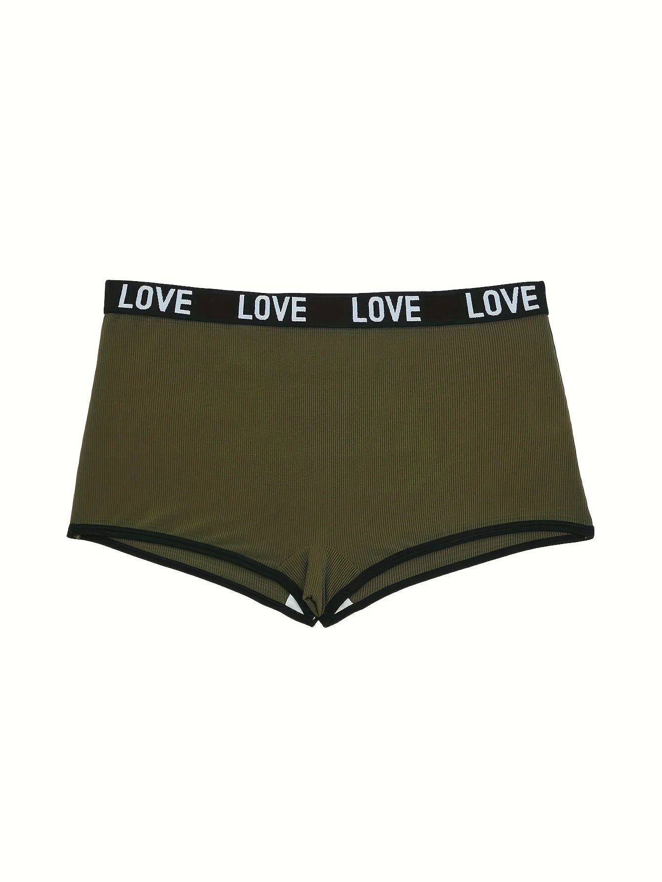 Culotte Lot De 7 Avec Ceinture Lettres Multicolores En Coton Stretch