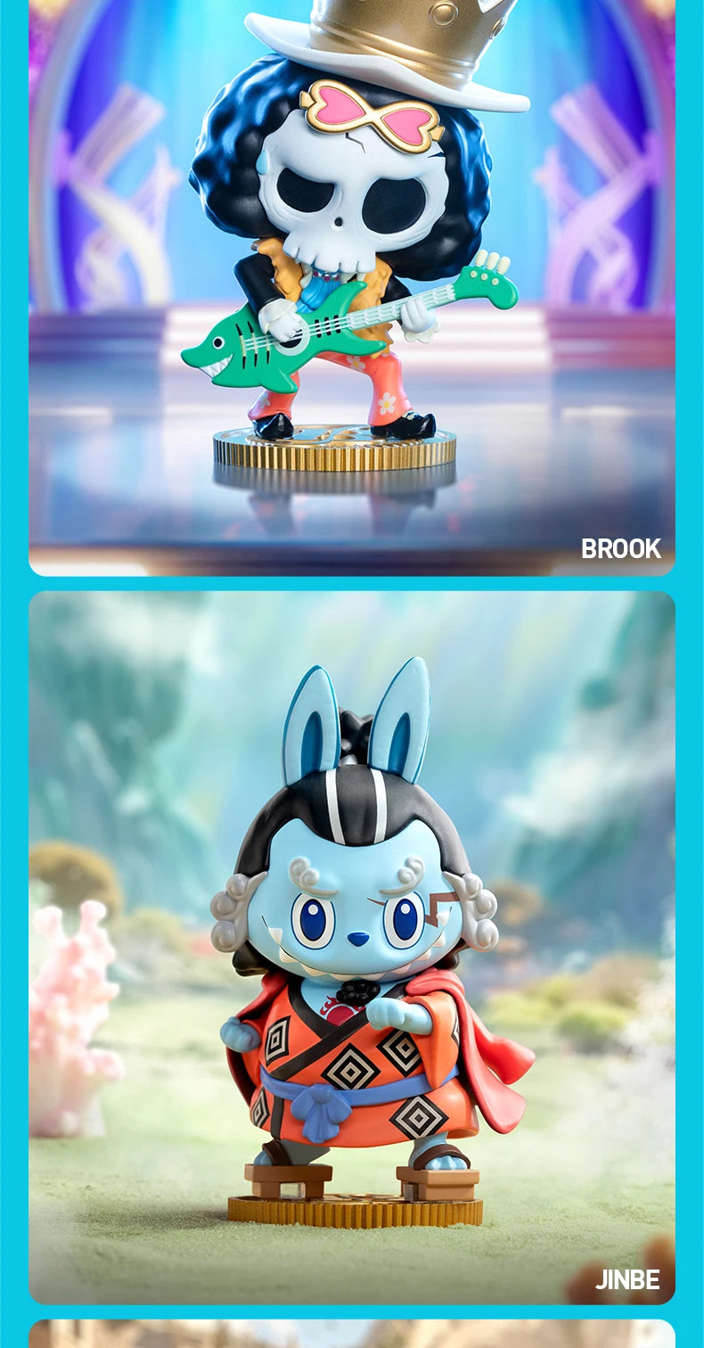 POP MART THE MONSTERS X une pièce série boîte aveugle jouets Kawaii Anime figurine Surprise boîte mystère poupées filles cadeau by LSDLBoutique.ch