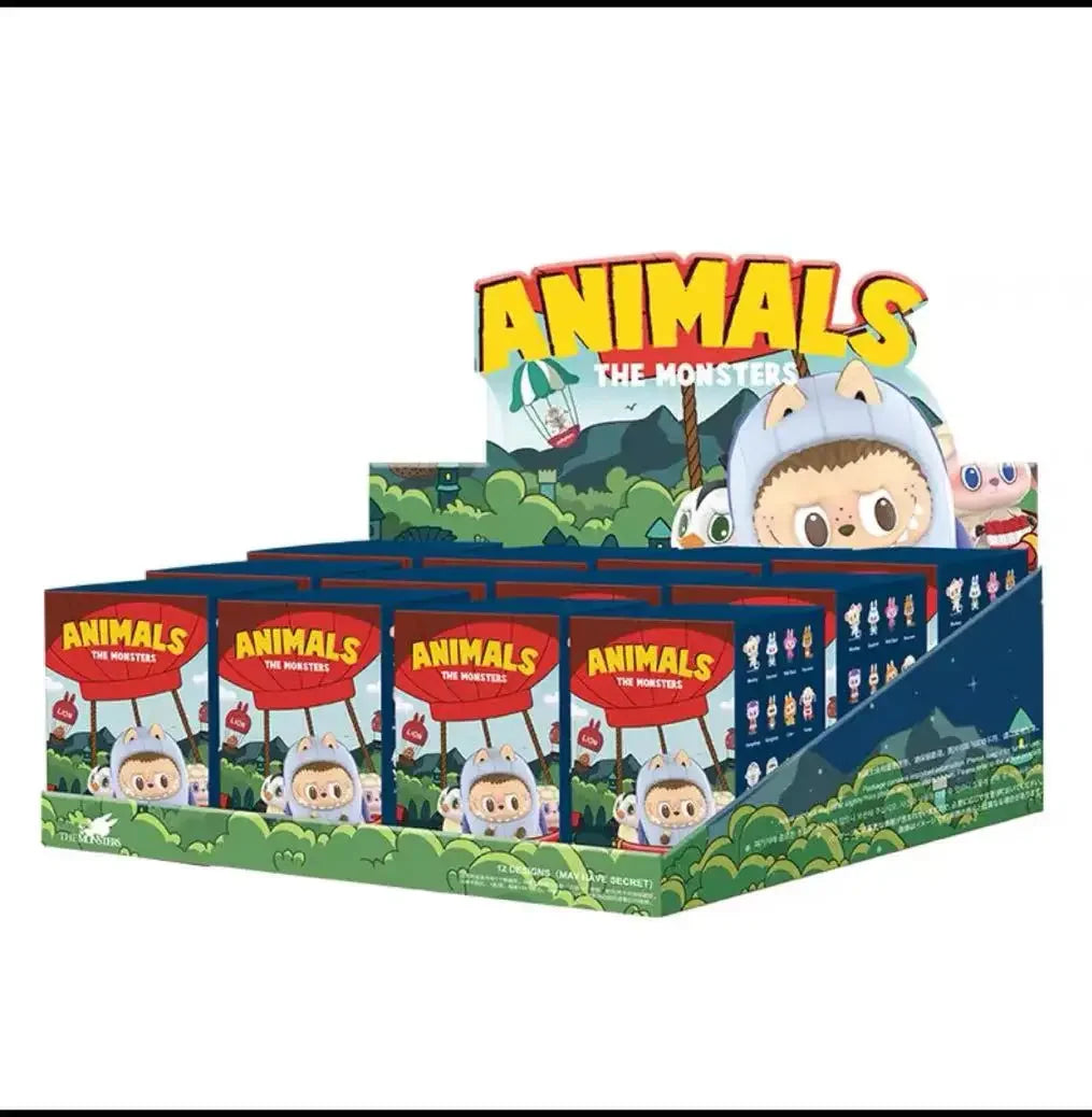 Pop Mart Labubu Brown Monster Figurine Blind Box