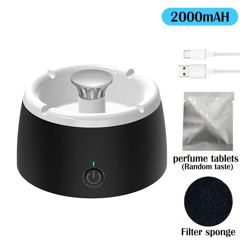 USB Air Purifier Ashtray for Home and Office