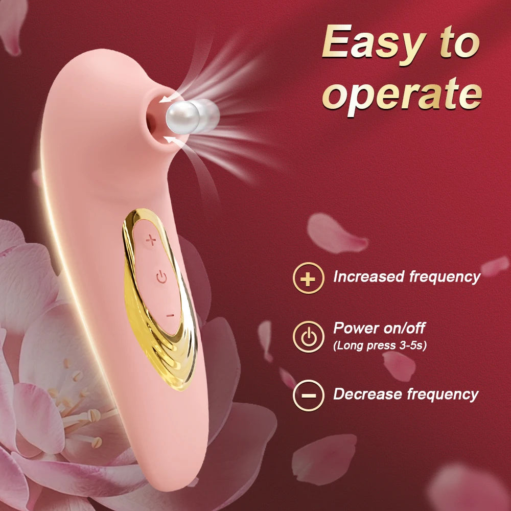 Nipple Clitoris Sucker Clit Stimulator Powerful Sucking Vibrator for Women Female Massager Vibrating Sex Toys Goods for Adult