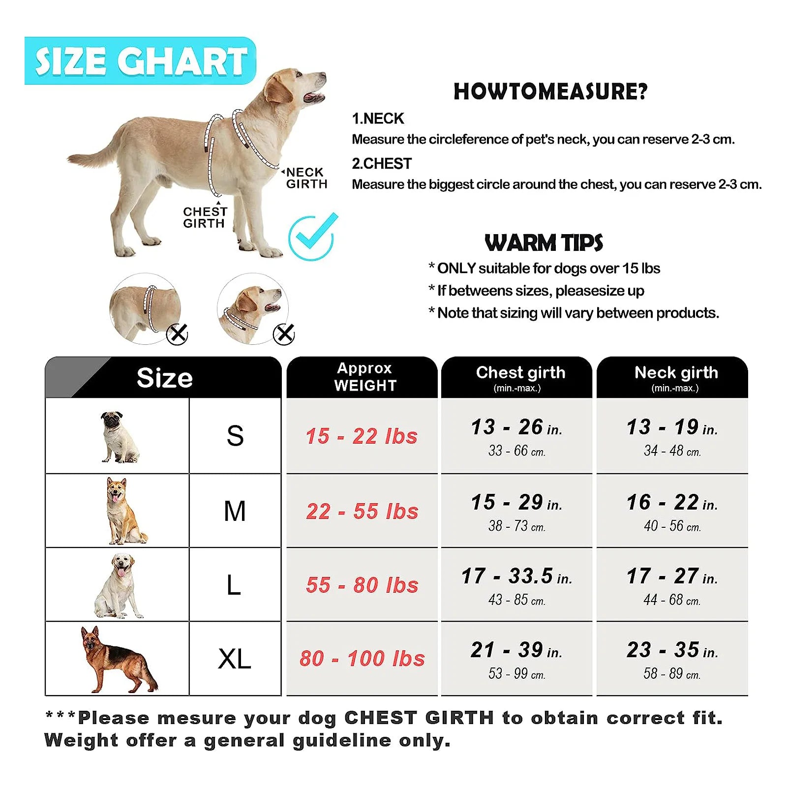 Harnais de gilet anti-fuite pour chien avec laisse – Réglable & réfléchissant