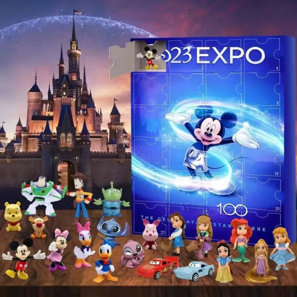 MINISO Calendrier de l Avent Stitch 24 Figurines Surprise Disney Edition Noel Cadeau Magie de Noël by LSDLBoutique.ch