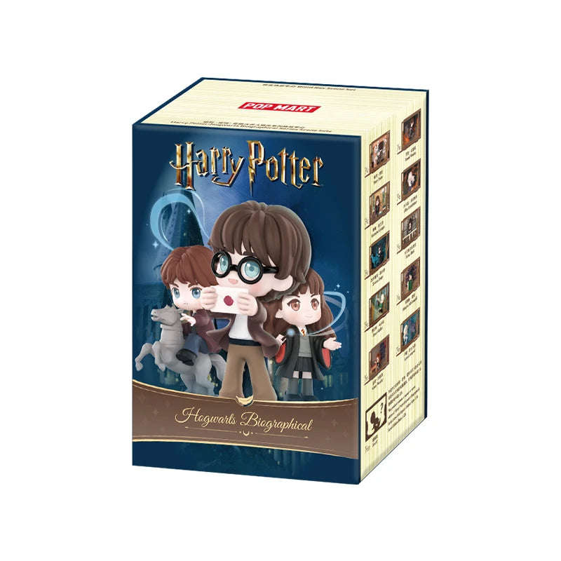 POPMART Harry Potter Poudlard série biographique boîte aveugle devinez sac jouets originaux poupée mignon Anime Figure ornements cadeau by LSDLBoutique.ch