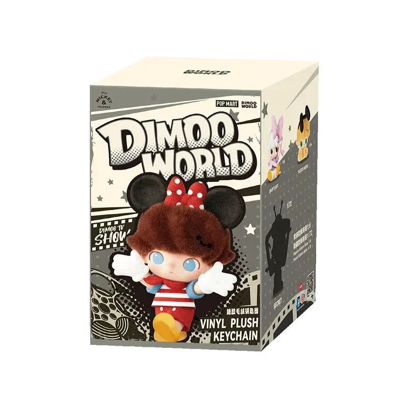 Pop Mart Dimoo Disney Vinyl Mickey Mouse Schlüsselanhänger Edition