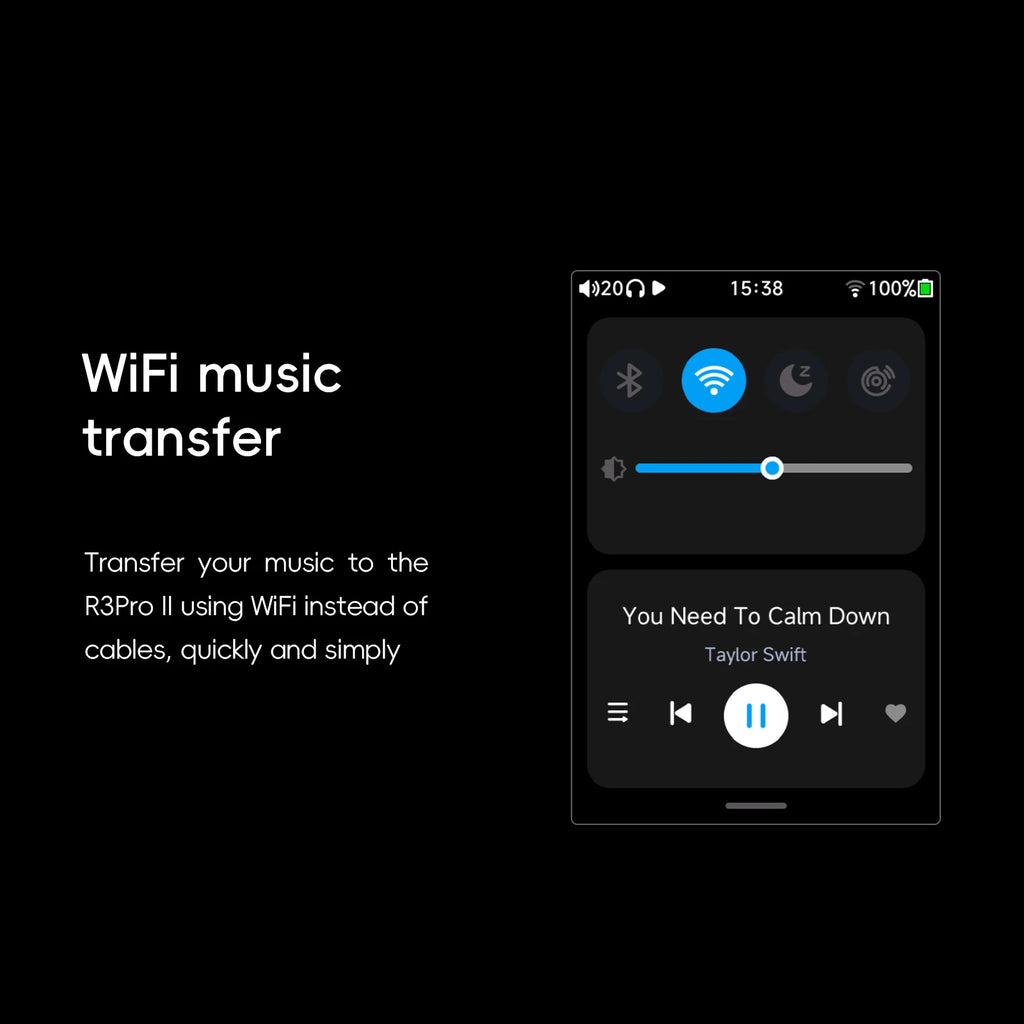 HiBy Lecteur HiFi Portable Double CS43198 DAC 4000mAh