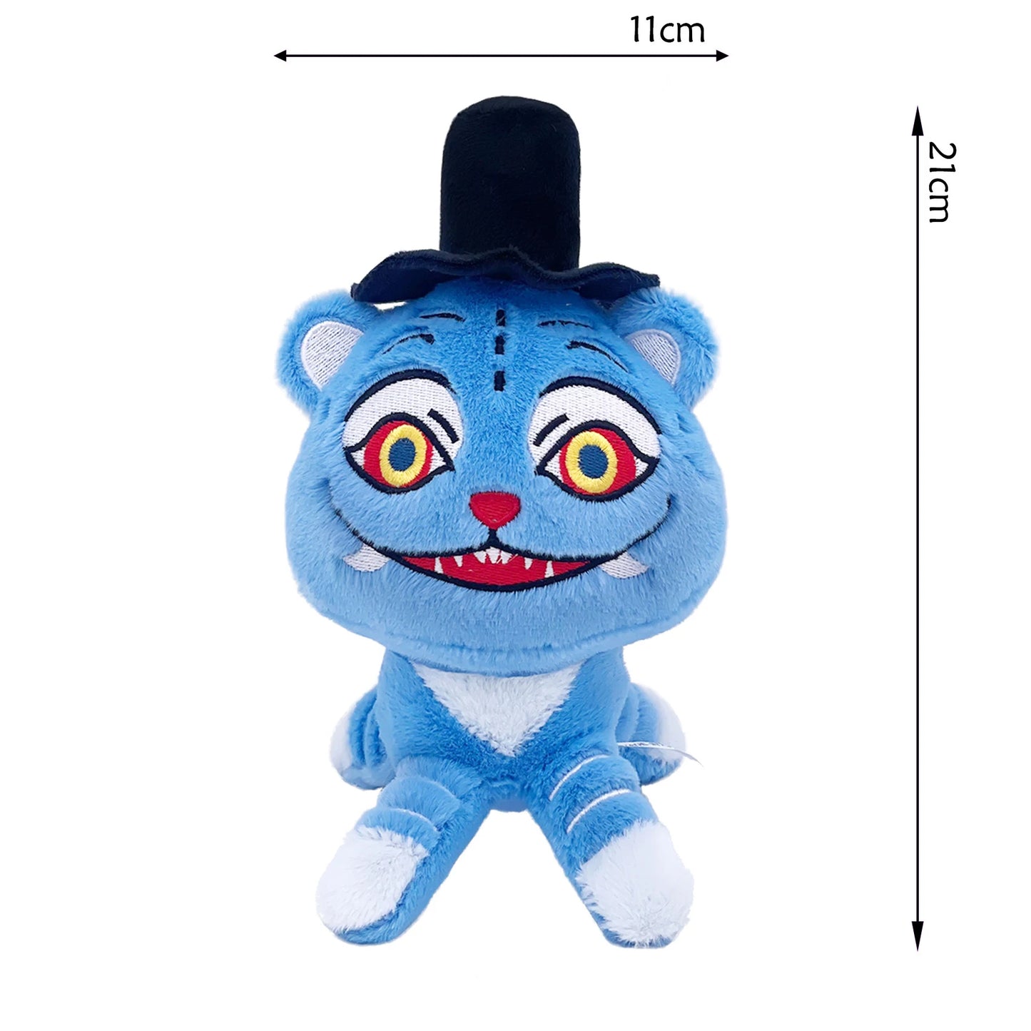 Nouveau Anime Kpop démons chasseurs en peluche mignon violet tigre noir chapeau pie monstre chasse fille groupe en peluche pour les Fans cadeaux by LSDLBoutique.ch