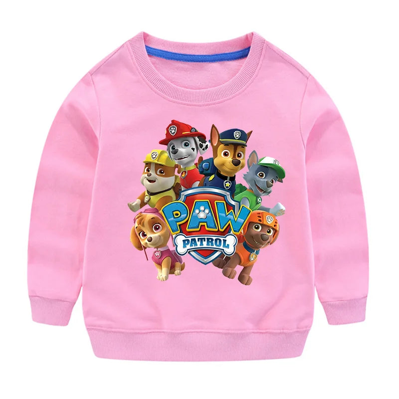 Sweat-shirt à capuche pour Sport, mignon, Paw Patrol, décontracté, dessin animé Paw Patrol, Patchwork, pull, automne, vêtements de Sport, cadeaux d'anniversaire, 2024 by LSDLBoutique.ch