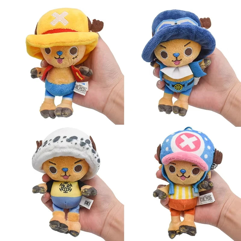 Peluche One Piece – Personnages des Straw Hat Pirates – Mini Tony Chopper et Compagnons