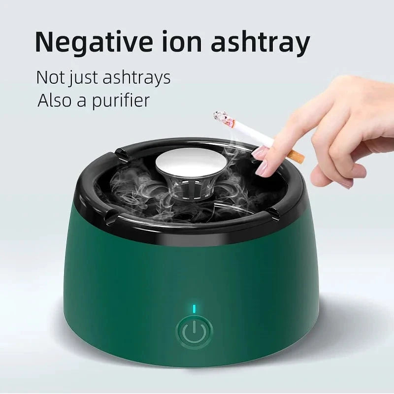 USB Air Purifier Ashtray for Home and Office