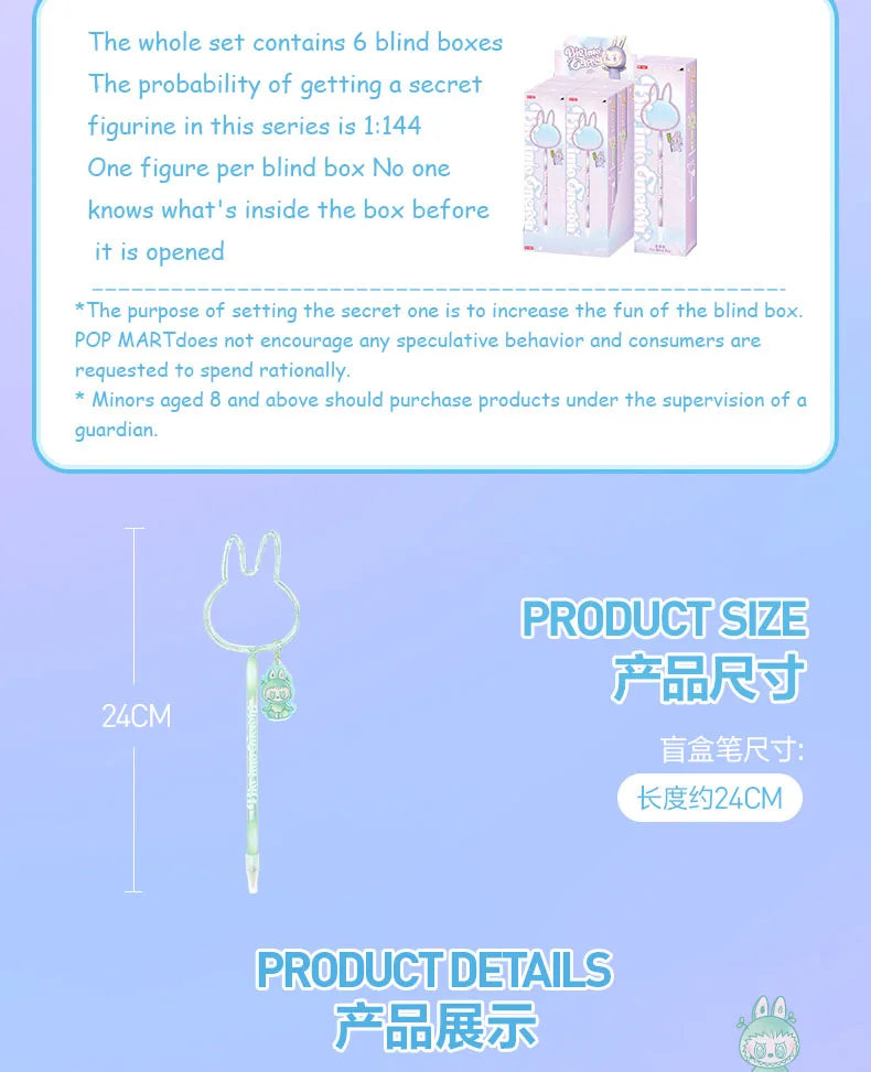 Pop Mart Figurines Monstres Big Energy Kawaii Boîte Aveugle