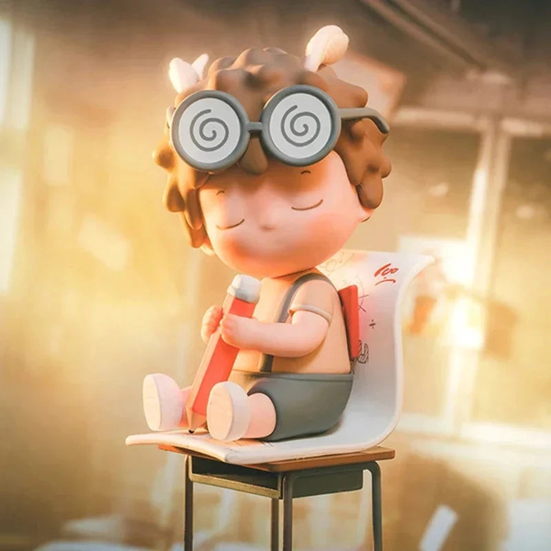 Heyone Huhu Figur Blind Box PVC Kawaii 8,5–9,5 cm