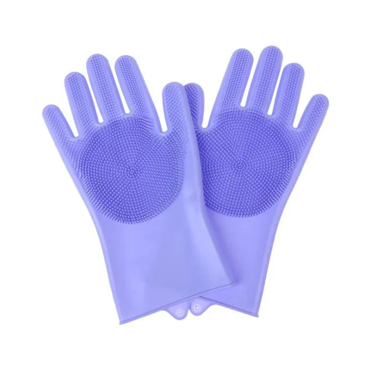 Gant de toilettage et d'épilation en silicone pour chien et chat – MMR04