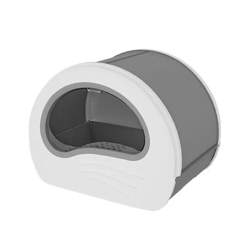 Cat litter box oversized fully enclosed drawer type side double door deodorizing cat toilet cross-border giant drawer cat litter