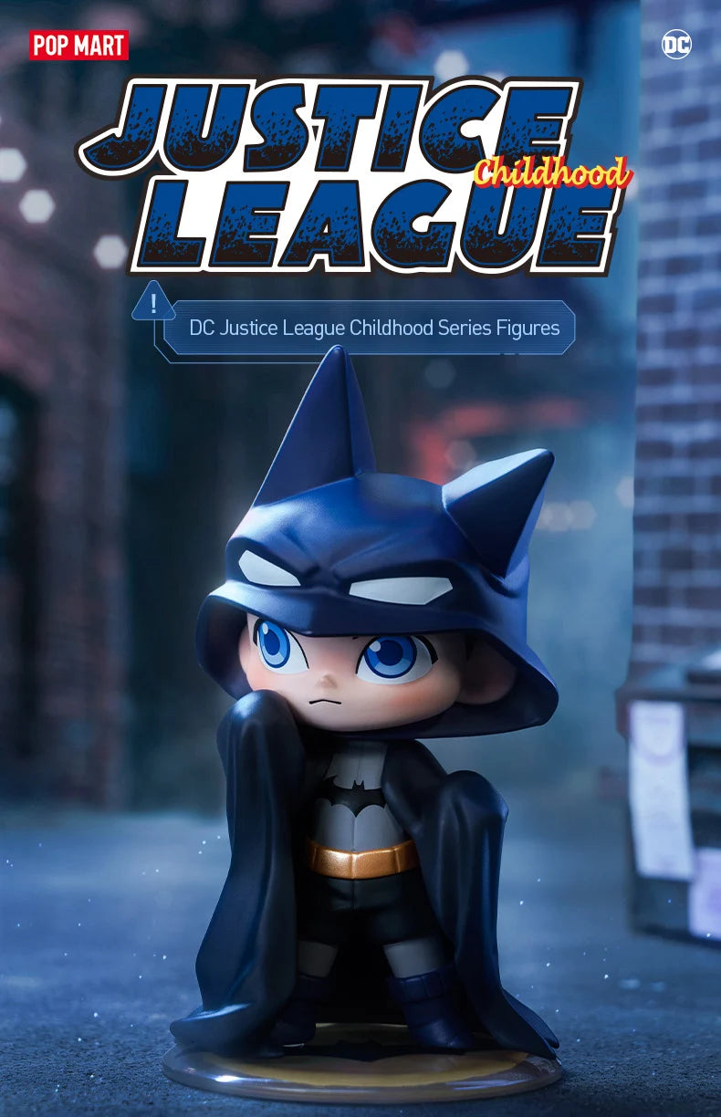 Pop Mart Figurine DC Justice League Enfance PVC Multicolore