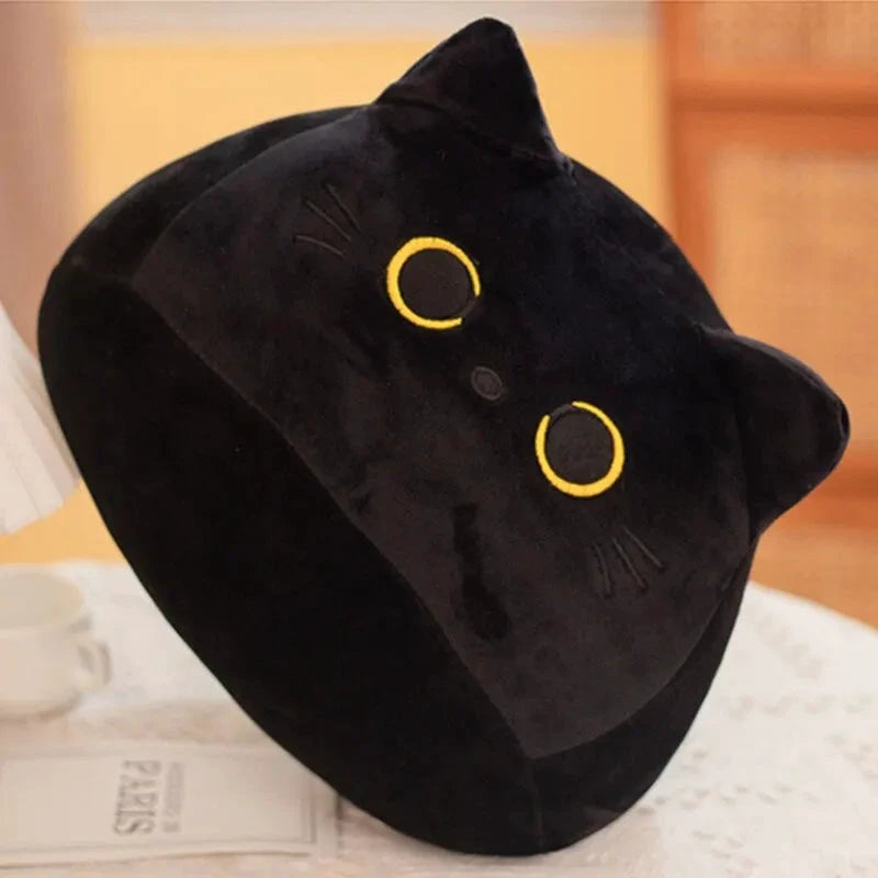 Peluche Chat Noir Kawaii 20 cm Doux Décoration Chambre