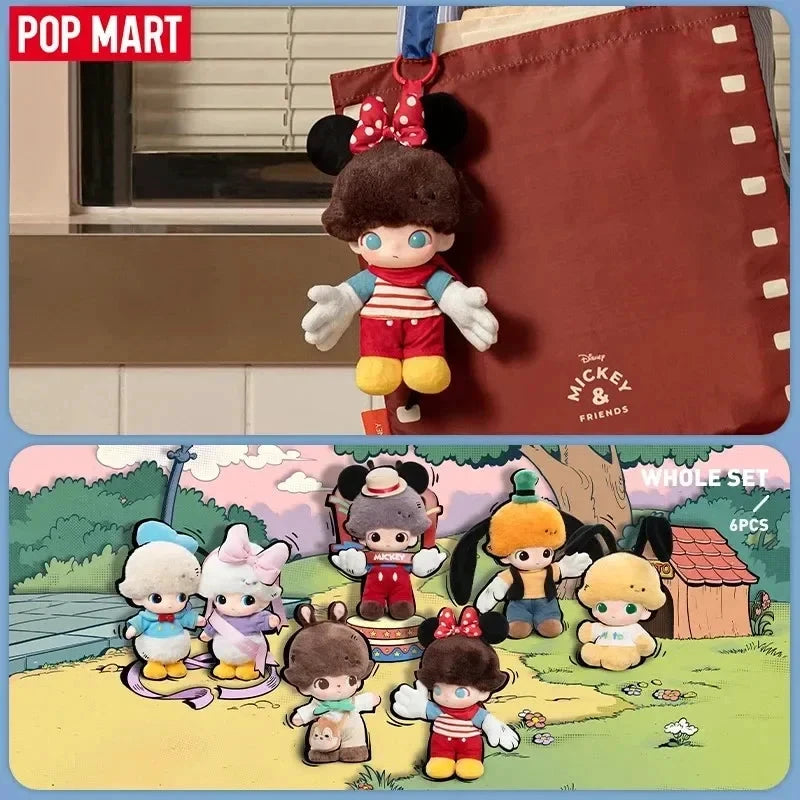 Pop Mart Dimoo Disney Vinyl Mickey Mouse Schlüsselanhänger Edition