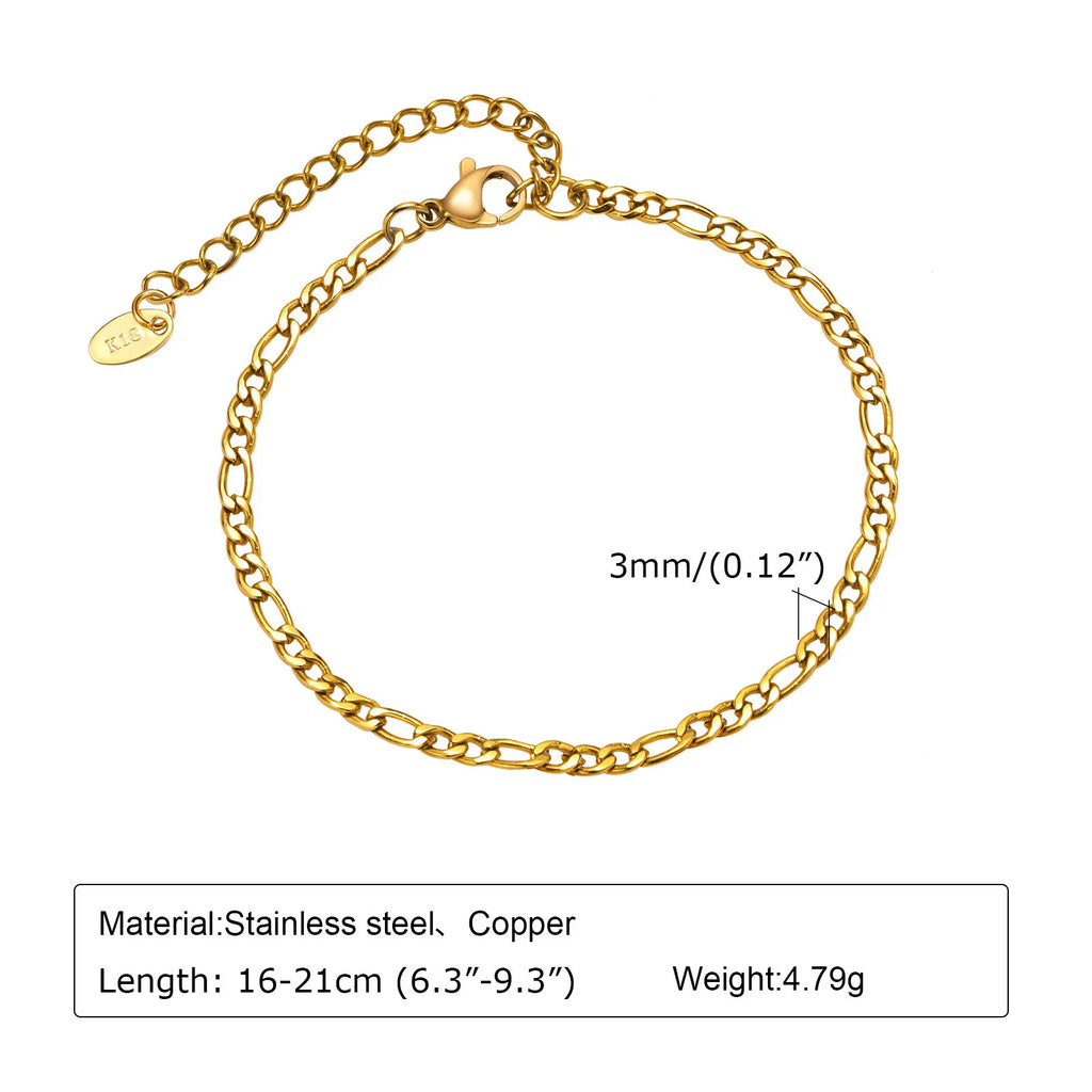 Bracelet trombone réglable – Acier inoxydable