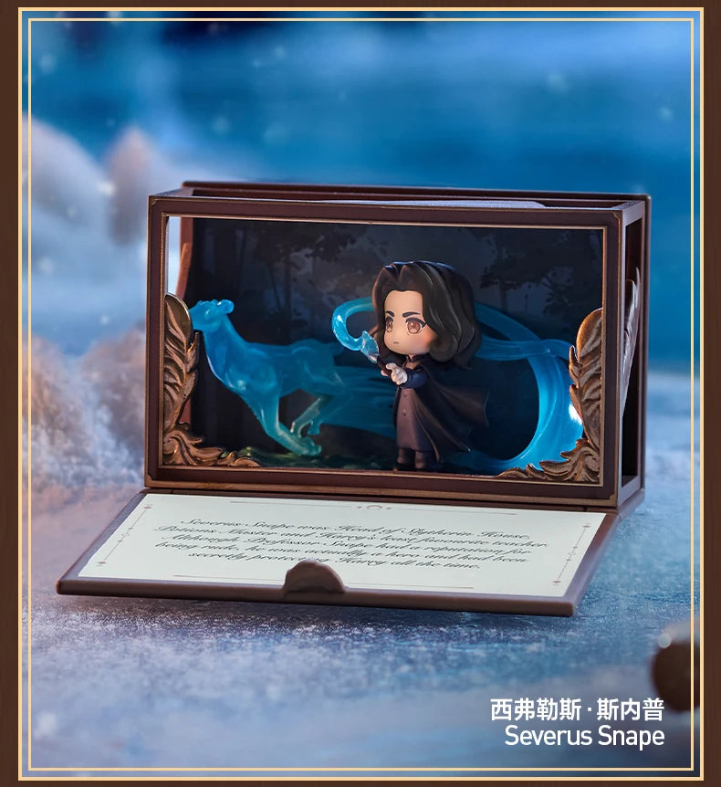 POPMART Harry Potter Poudlard série biographique boîte aveugle devinez sac jouets originaux poupée mignon Anime Figure ornements cadeau by LSDLBoutique.ch