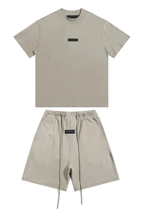 Ensemble T shirt et Short Unisexe Jardin Été