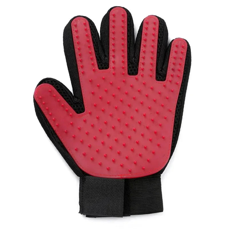 Gant de toilettage en silicone pour chats et chiens – Elimination des poils