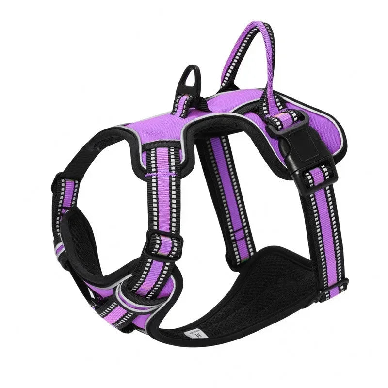 Harnais réglable en nylon pour chien