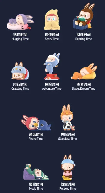 POP MART Labubu Monstres Figurine PVC Boîte Mystère