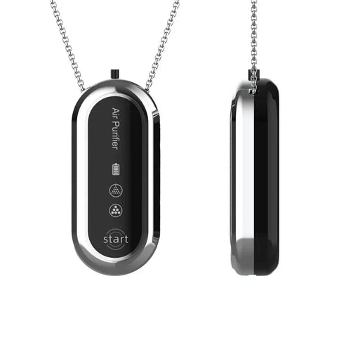 Purificateur d'air portable – À suspendre au cou – Ion négatif