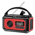 Radio De Secours Solaire 12000mAh AM FM NOAA Avec Lampe Recharge USB Pour Randonnée Camping Et Urgence by LSDLBoutique
