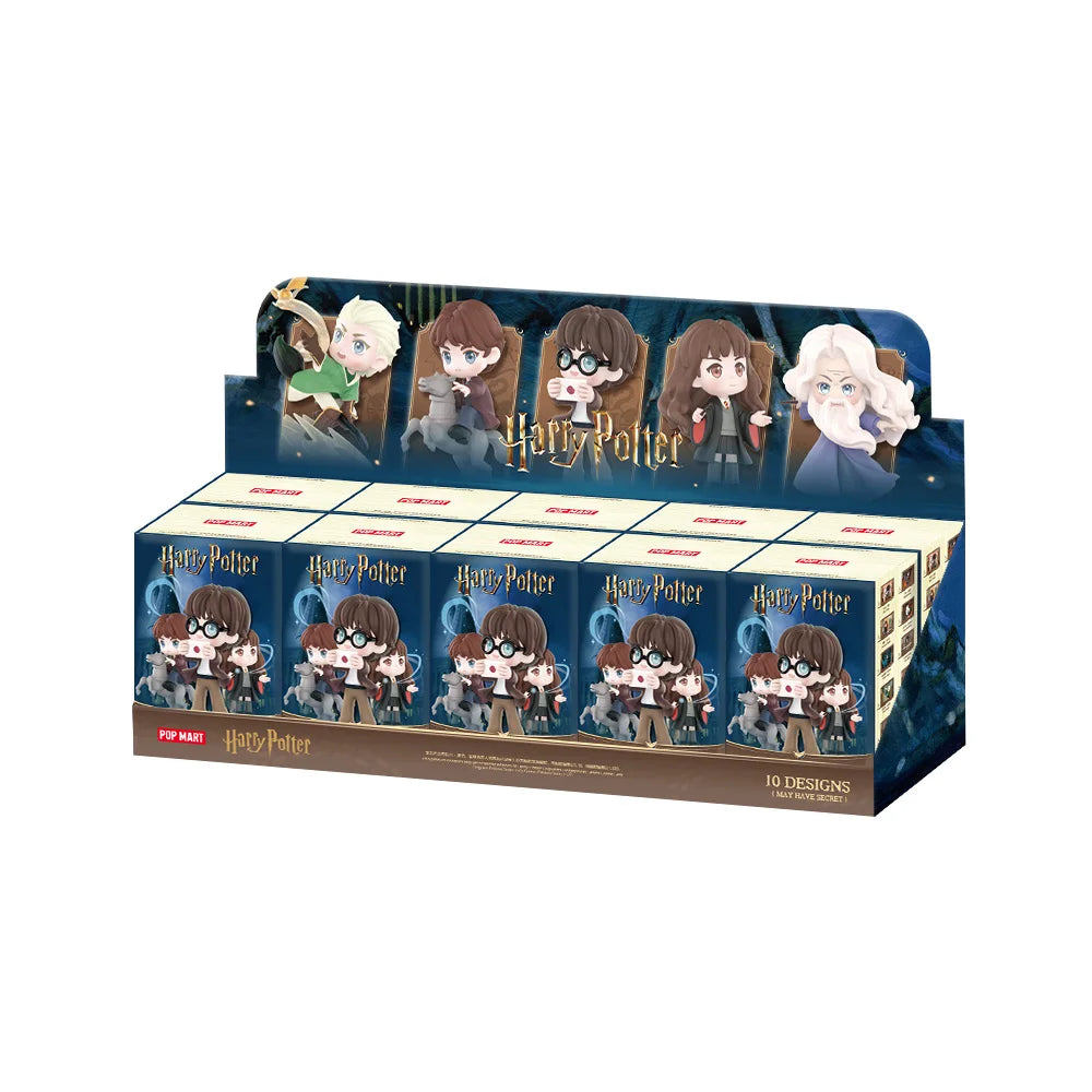 POPMART Harry Potter Poudlard série biographique boîte aveugle devinez sac jouets originaux poupée mignon Anime Figure ornements cadeau by LSDLBoutique.ch