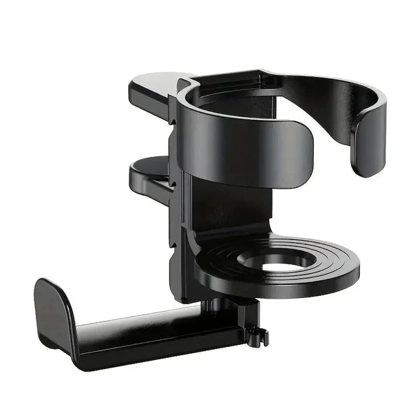 Support Casque et Porte-Gobelet 2-en-1 – Rotatif à 360° – Sans perçage - LSDLBoutique
