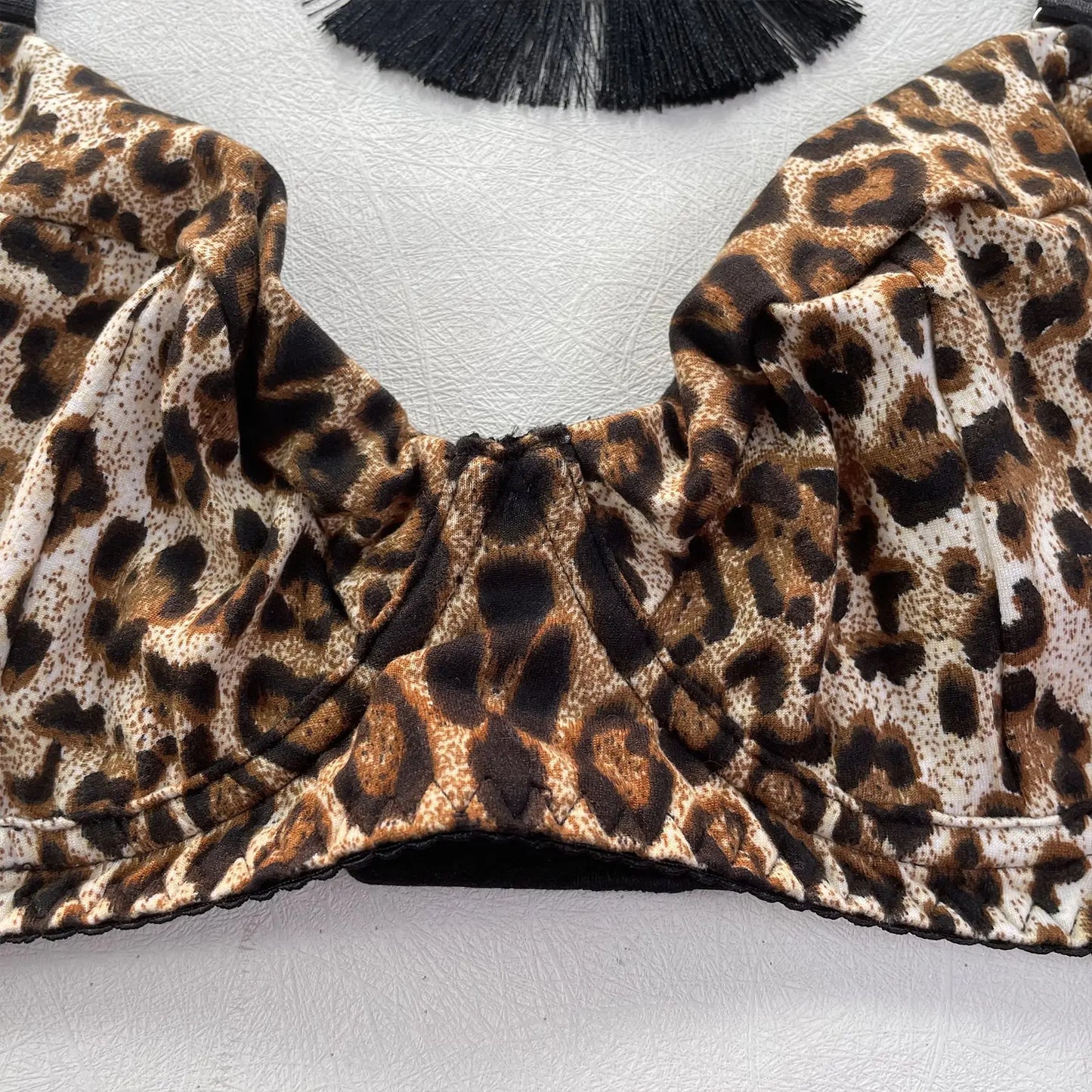 Ellolace Lingerie Satin Fin Dentelle Rouge 5Pièces