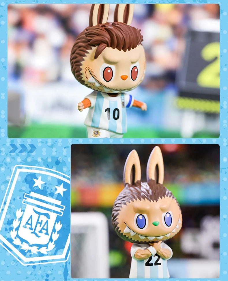Pop Mart Labubu Blind Box Asociacion Del Futbol Argentino 8 Cm Figurine Officielle by LSDLBoutique.ch
