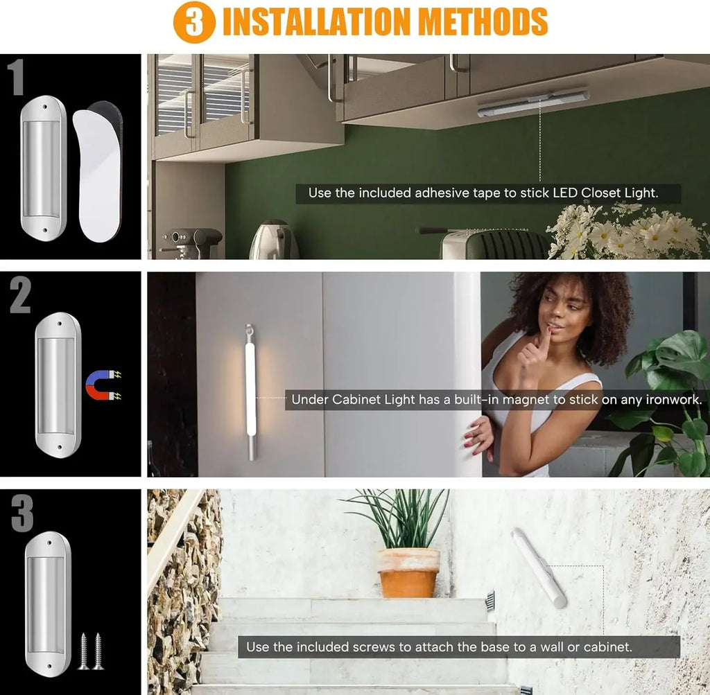 Xiaomi 40 cm 3000 mAh LED-Nachtlicht mit Magnetsensor