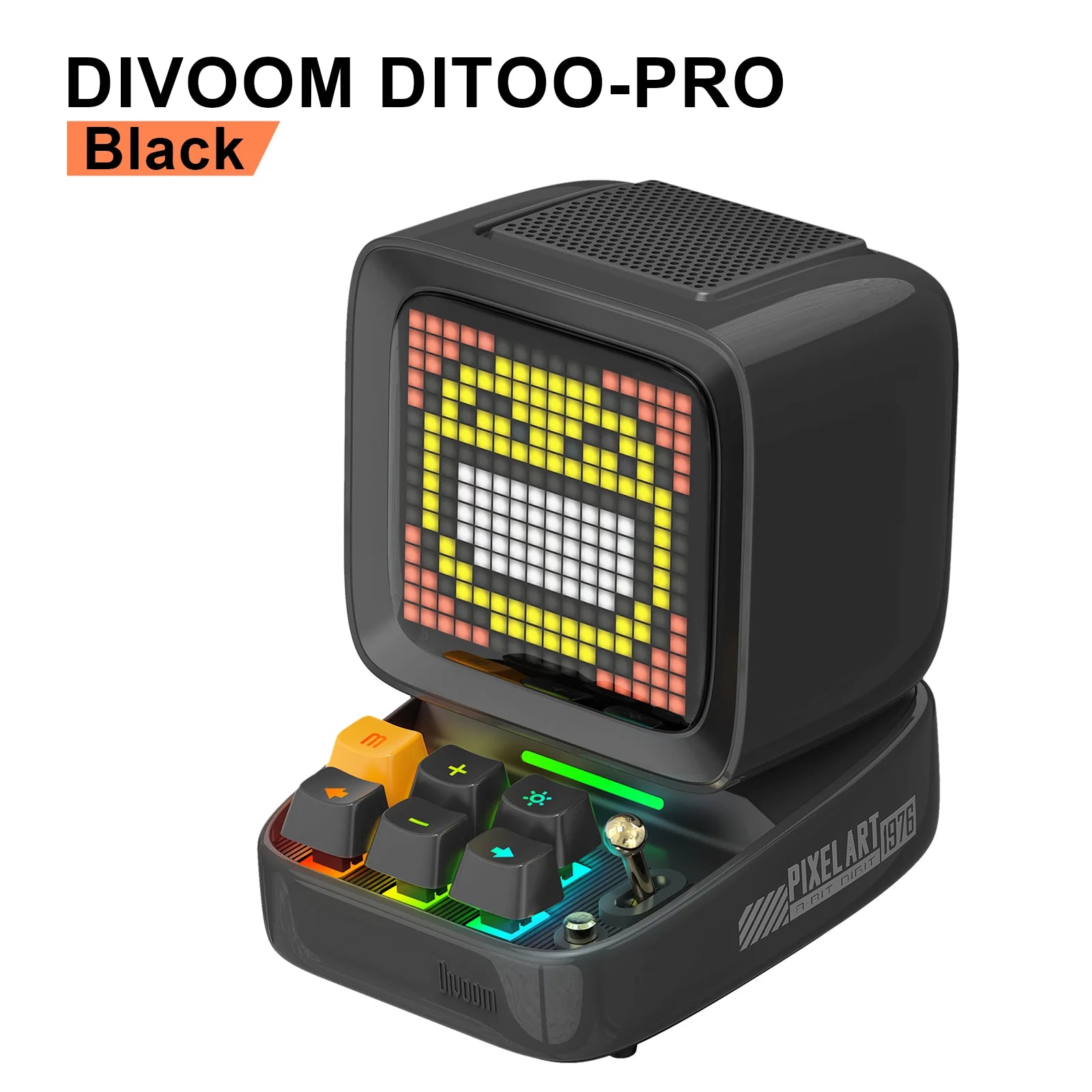 Divoom Ditoo Pro Haut Parleur Portable Pixel Art LED Rose