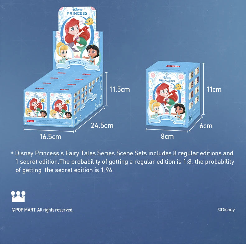 POP MART Disney Princess Fairy Tales Scene Set Blind Box