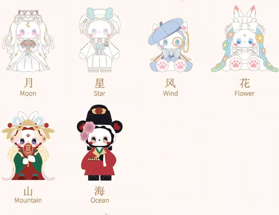 Emma Blind Box Emerald Secret Forest Cartoon Figurine