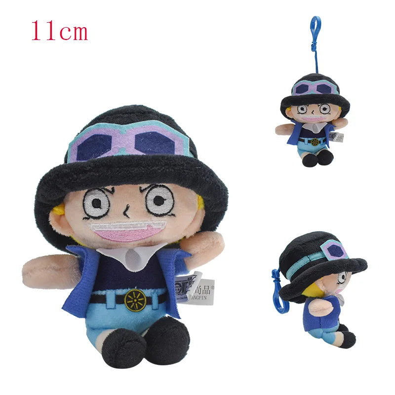 Peluche One Piece – Personnages des Straw Hat Pirates – Mini Tony Chopper et Compagnons