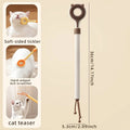 Grattoir rétractable et masseur double face pour chat – 2 en 1