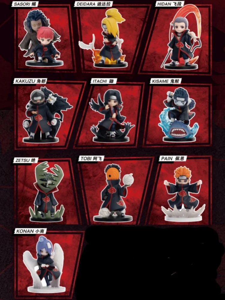 POP MART Naruto Shippuden Akatsuki Arc PVC Figure