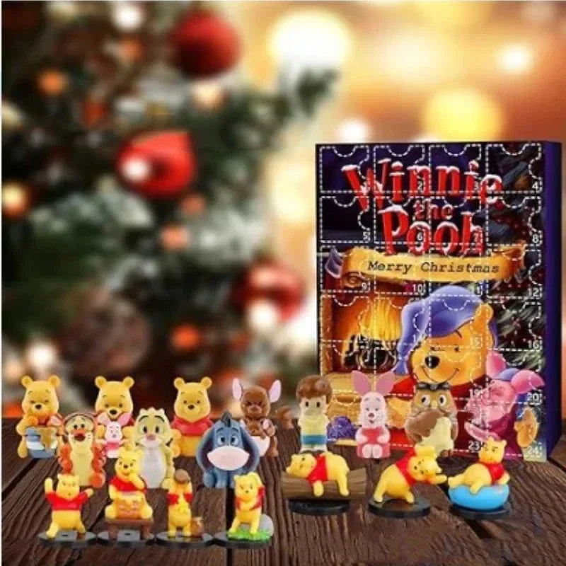 MINISO Calendrier de l Avent Stitch 24 Figurines Surprise Disney Edition Noel Cadeau Magie de Noël by LSDLBoutique.ch
