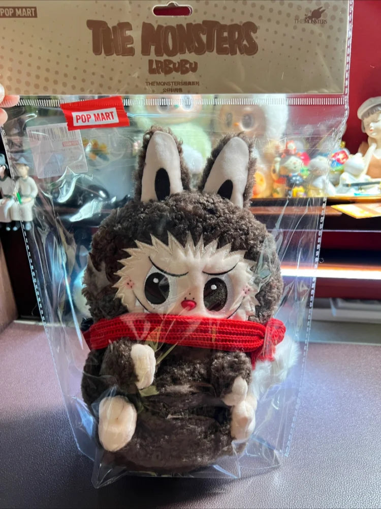 Pop Mart Labubu The Monsters Plush Brown Shoulder Bag