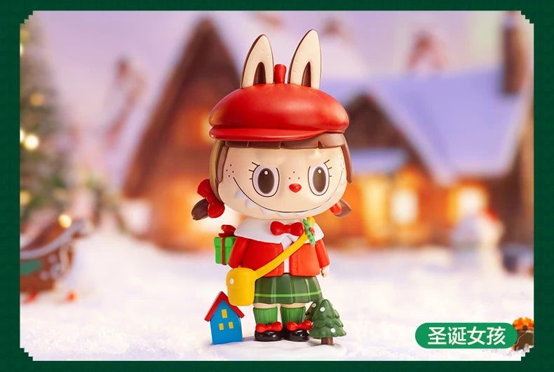Pop Mart Labubu Let’s Christmas Figurine Mystère en PVC 8 cm Kawaii Collection Noel by LSDLBoutique.ch